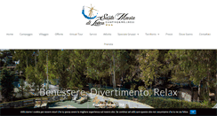Desktop Screenshot of campingsmleuca.com